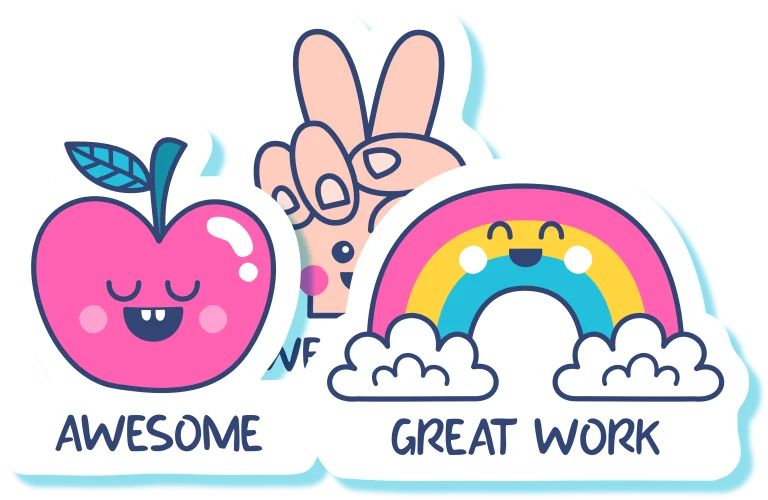 สติกเกอร์น่ารัก